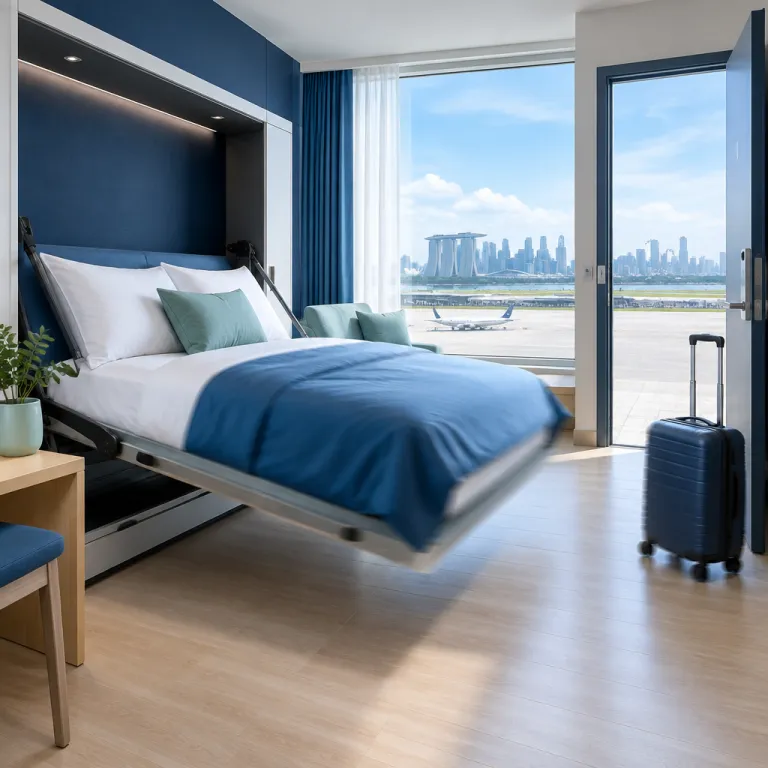 Staying at Yotelair Singapore: a refined guide to airport luxury and city access