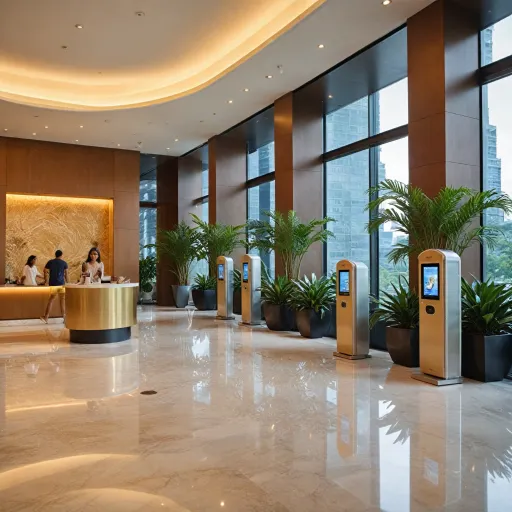 Hotels in Singapore with seamless mobile check-in and check-out for elevated stays