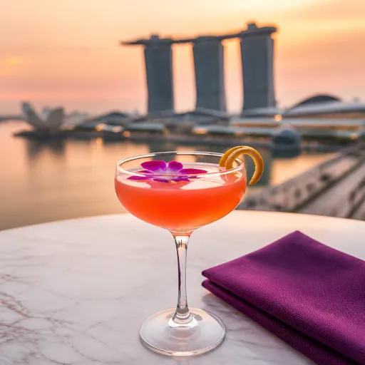 Marina Bay dining experiences for luxury hotel guests in Singapore